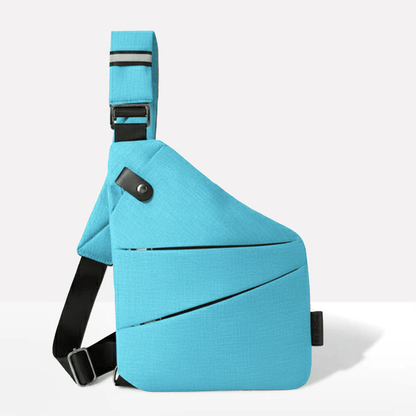 TRAVGUARD – Borsa a tracolla antifurto con protezione RFID e design idrorepellente