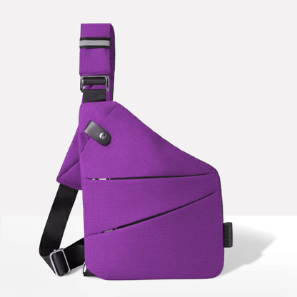 TRAVGUARD – Borsa a tracolla antifurto con protezione RFID e design idrorepellente