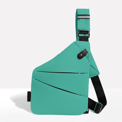 TRAVGUARD – Borsa a tracolla antifurto con protezione RFID e design idrorepellente