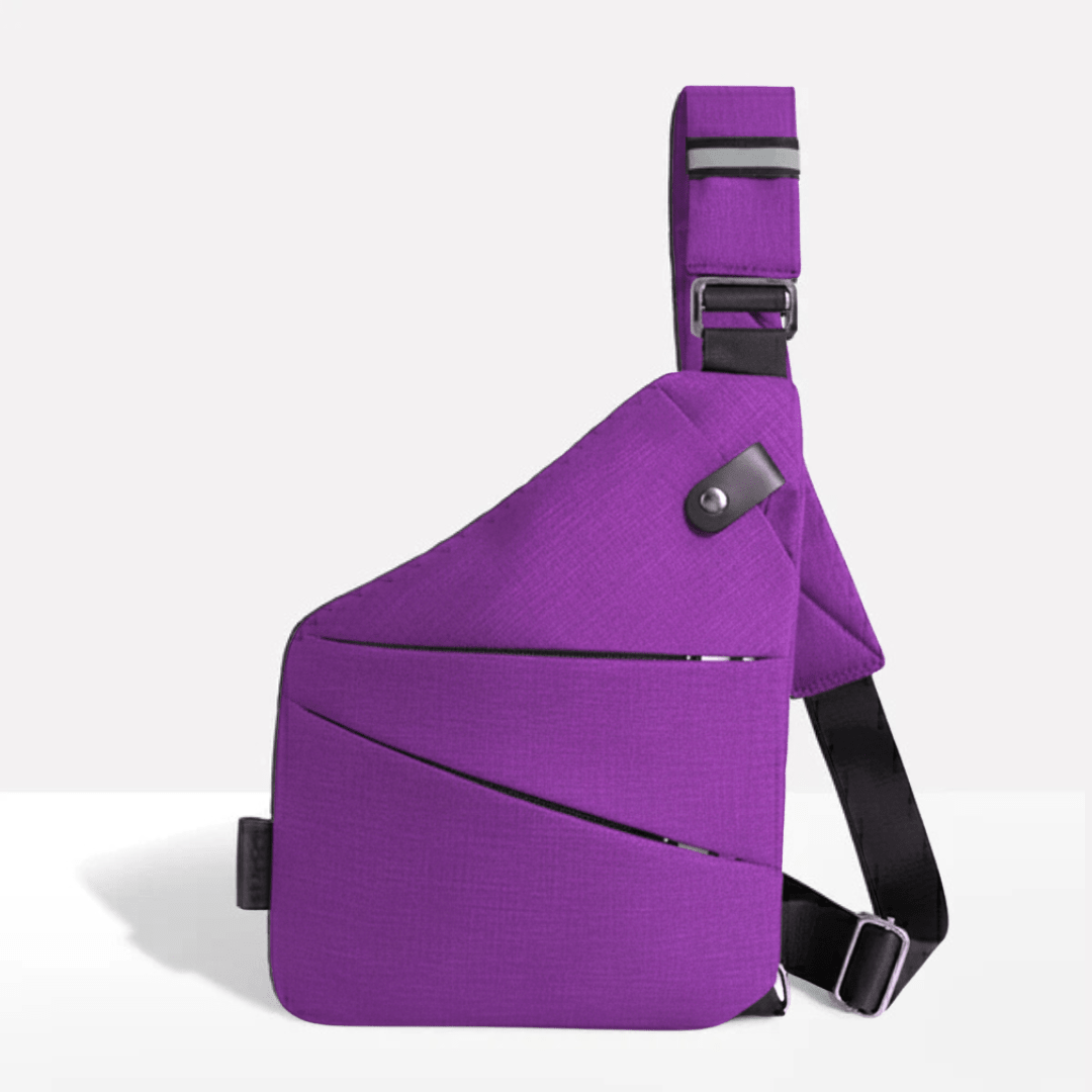 TRAVGUARD – Borsa a tracolla antifurto con protezione RFID e design idrorepellente