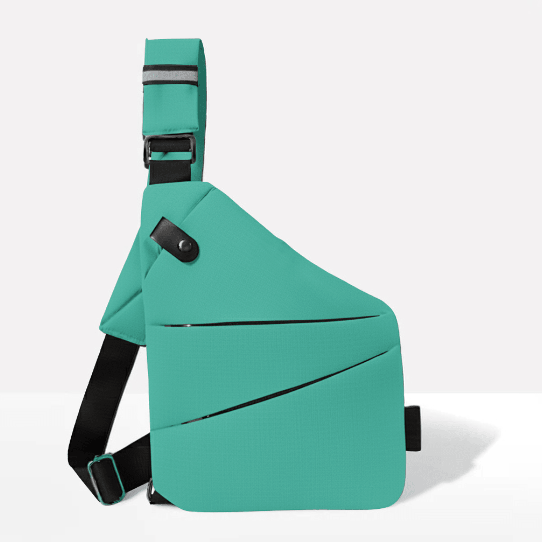 TRAVGUARD – Borsa a tracolla antifurto con protezione RFID e design idrorepellente
