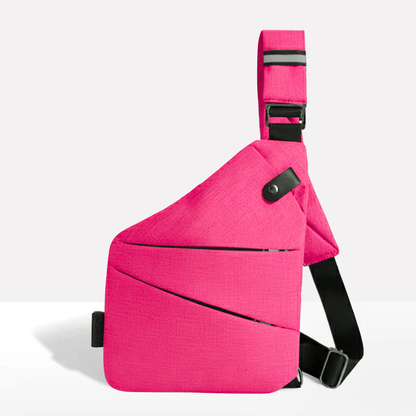TRAVGUARD – Borsa a tracolla antifurto con protezione RFID e design idrorepellente