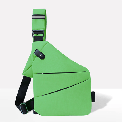 TRAVGUARD – Borsa a tracolla antifurto con protezione RFID e design idrorepellente