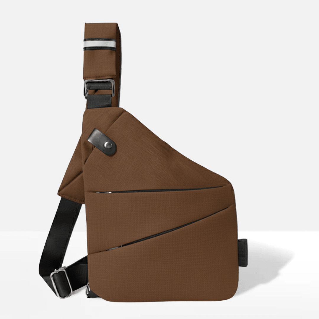 TRAVGUARD – Borsa a tracolla antifurto con protezione RFID e design idrorepellente