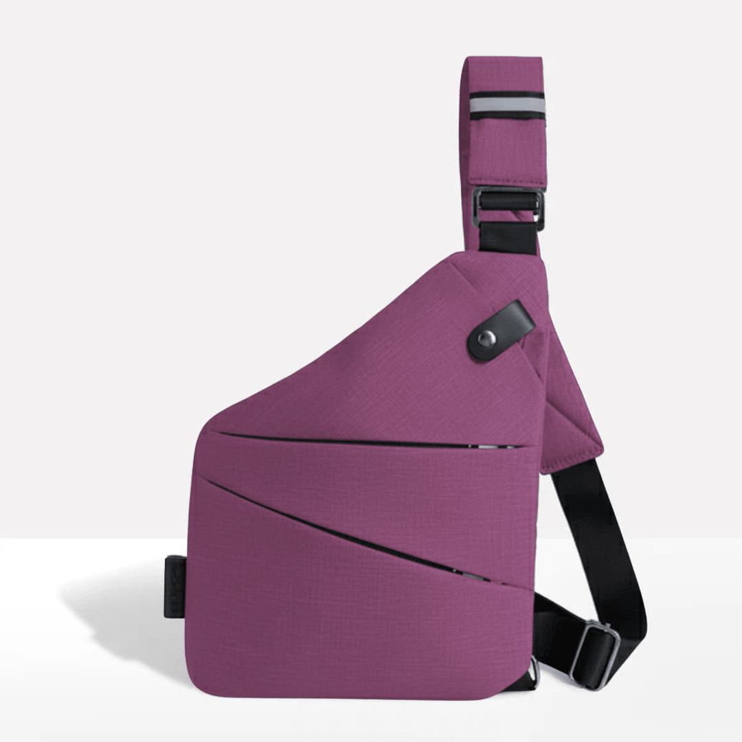 TRAVGUARD – Borsa a tracolla antifurto con protezione RFID e design idrorepellente