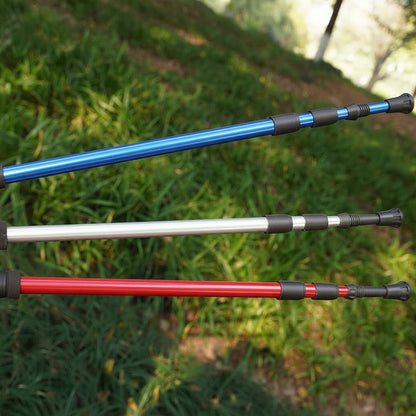 MILEFORGE – Bastoncini da trekking ultraleggeri regolabili in lega di alluminio per lunghi itinerari