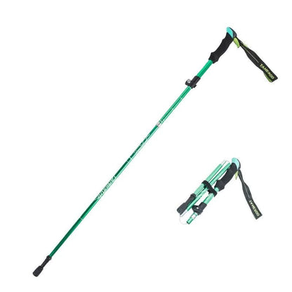 TrekLite - Bastoncini da trekking telescopici ultra-leggeri a 5 pezzi per escursioni in montagna e trekking