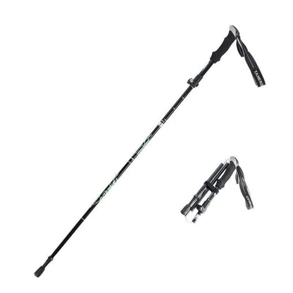 TrekLite - Bastoncini da trekking telescopici ultra-leggeri a 5 pezzi per escursioni in montagna e trekking
