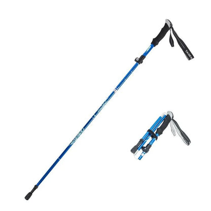 TrekLite - Bastoncini da trekking telescopici ultra-leggeri a 5 pezzi per escursioni in montagna e trekking