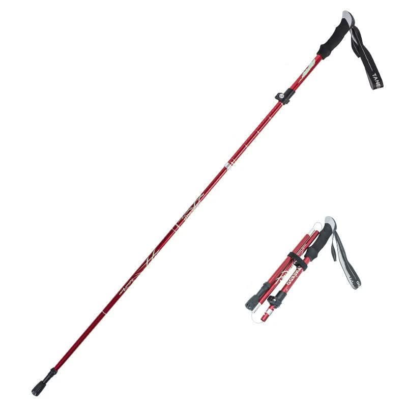 TrekLite - Bastoncini da trekking telescopici ultra-leggeri a 5 pezzi per escursioni in montagna e trekking