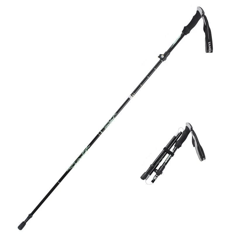 TrekLite - Bastoncini da trekking telescopici ultra-leggeri a 5 pezzi per escursioni in montagna e trekking