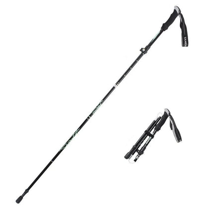 TrekLite - Bastoncini da trekking telescopici ultra-leggeri a 5 pezzi per escursioni in montagna e trekking