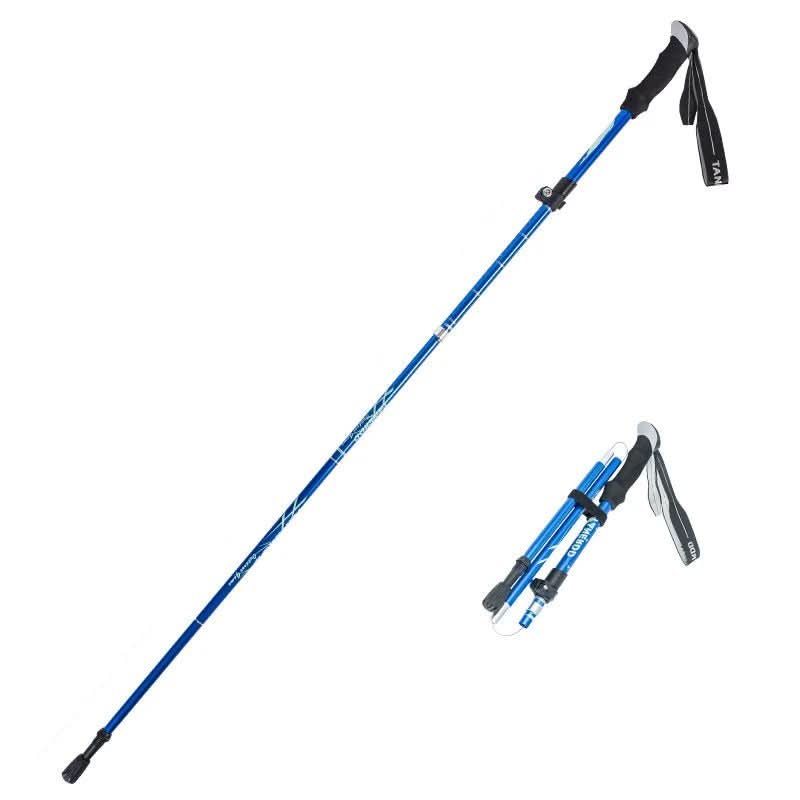 TrekLite - Bastoncini da trekking telescopici ultra-leggeri a 5 pezzi per escursioni in montagna e trekking
