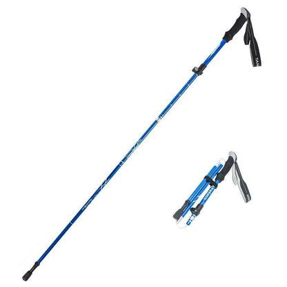 TrekLite - Bastoncini da trekking telescopici ultra-leggeri a 5 pezzi per escursioni in montagna e trekking