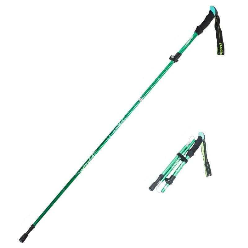 TrekLite - Bastoncini da trekking telescopici ultra-leggeri a 5 pezzi per escursioni in montagna e trekking