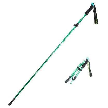 TrekLite - Bastoncini da trekking telescopici ultra-leggeri a 5 pezzi per escursioni in montagna e trekking