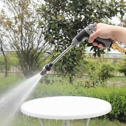JETBOOST – Attacco per lavaggio ad alta pressione per tubi da giardino