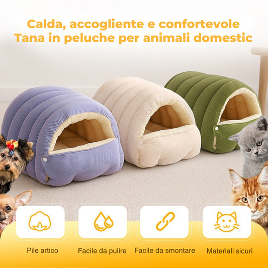 Felltraum – Grotta Deluxe super morbida per animali domestici