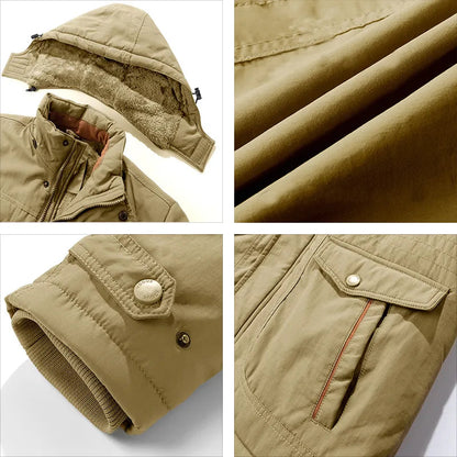 Marcel | Cappotto Invernale Tattico Impermeabile