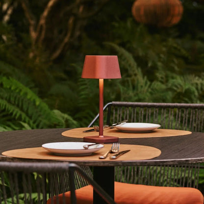 BRONZIFY – Elegante lampada da tavolo in ottone, dimmerabile e senza fili