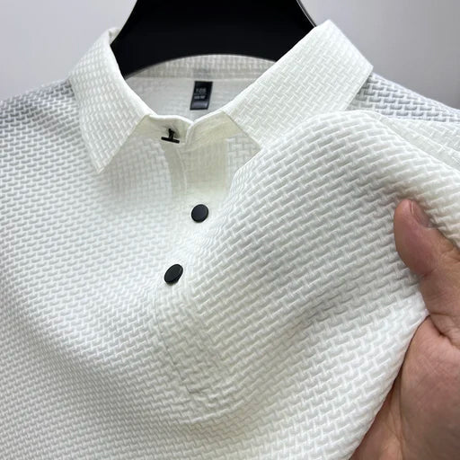 Polo Alfie in bianco