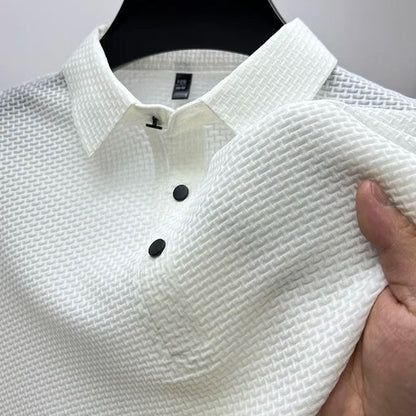 Polo Alfie in bianco