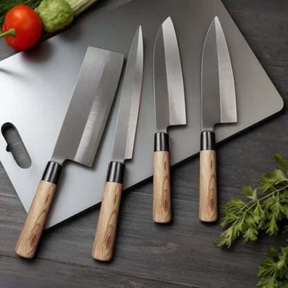 Set di Coltelli da Cucina Giapponesi Tradizionali