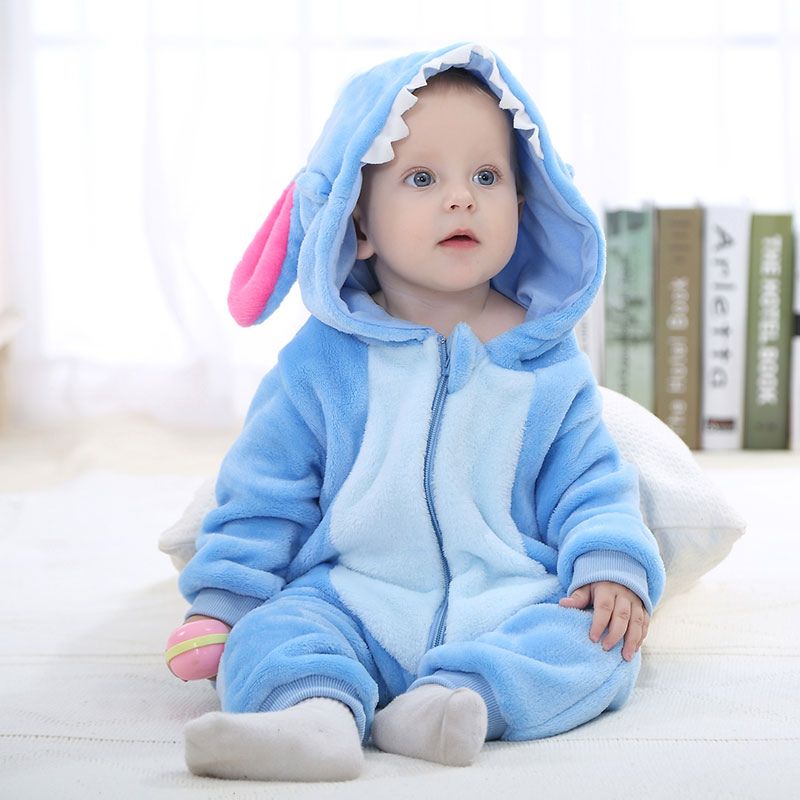 Tutina per Neonati a Tema Animali – Cotone Morbido e Pile Ipoallergenico