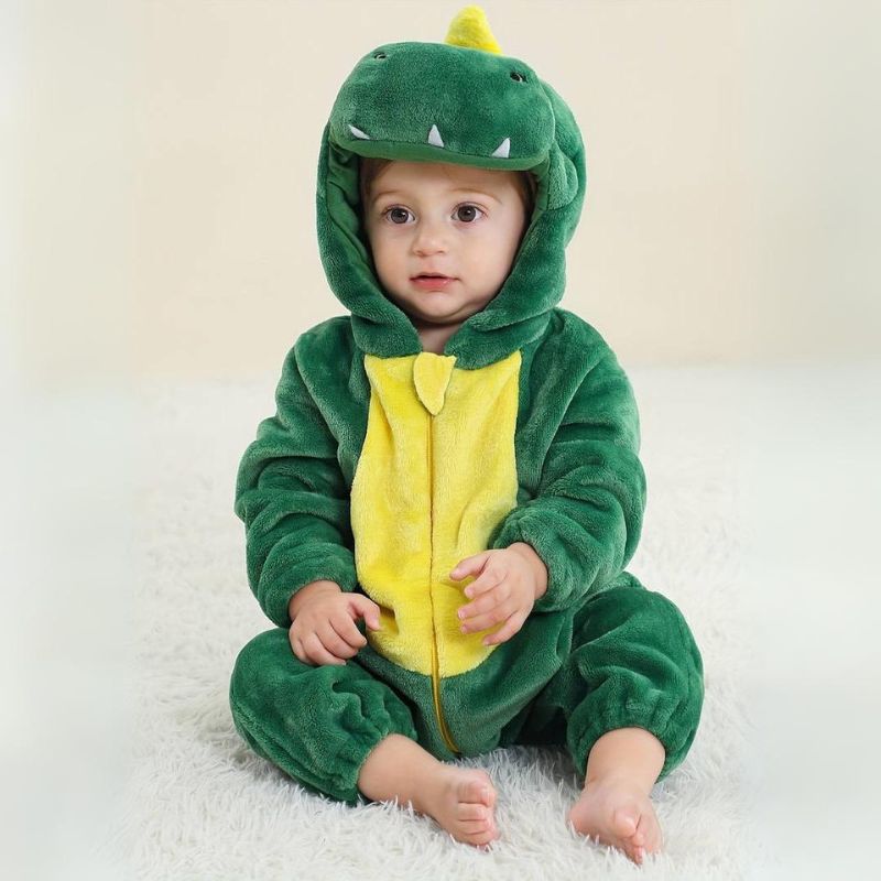 Tutina per Neonati a Tema Animali – Cotone Morbido e Pile Ipoallergenico