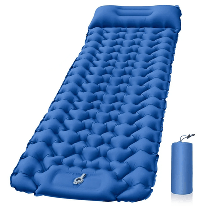 AirTrek Mat - Materasso gonfiabile da campeggio con pompa a pedale e design ergonomico