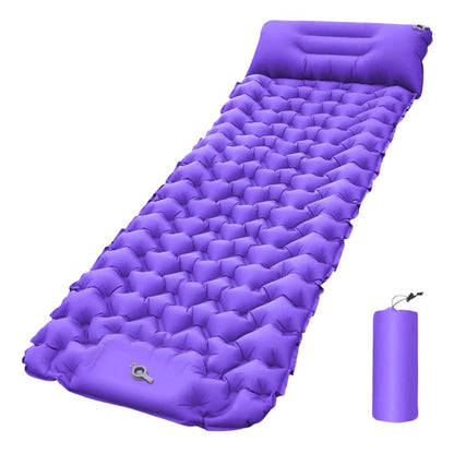 AirTrek Mat - Materasso gonfiabile da campeggio con pompa a pedale e design ergonomico