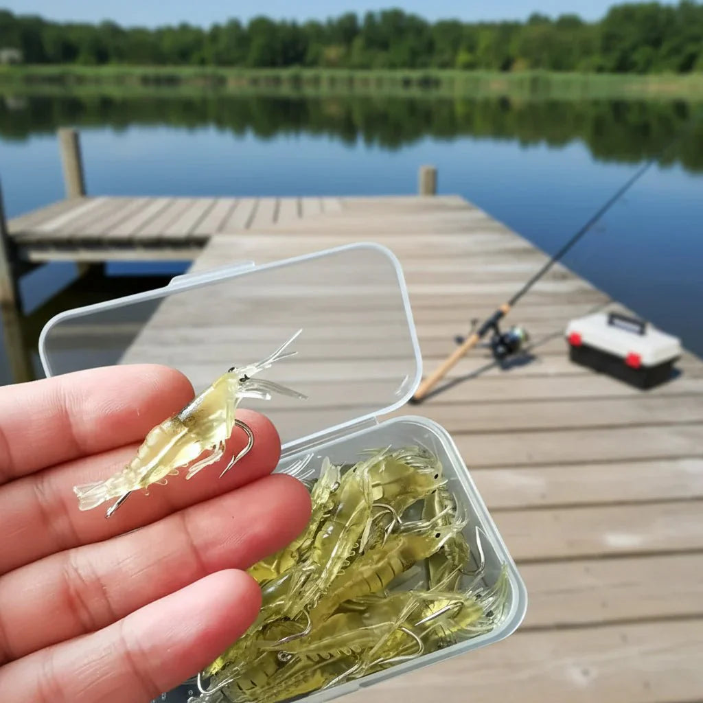 SHRIMPMASTER – Esca ultra-realistica per gamberi d'acqua dolce e di mare