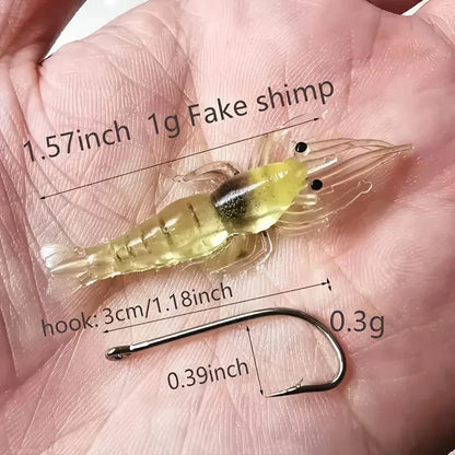 SHRIMPMASTER – Esca ultra-realistica per gamberi d'acqua dolce e di mare