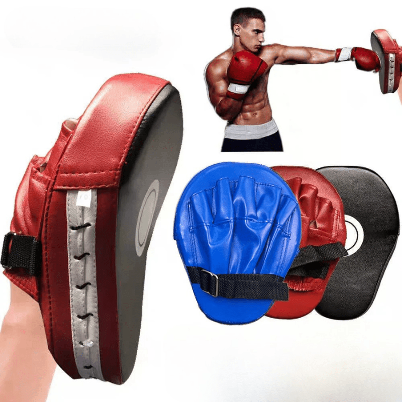 Strikeshield - Parata da boxe curva per l'allenamento delle arti marziali e degli esercizi di pugilato, con assorbimento degli urti