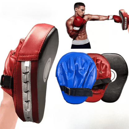 Strikeshield - Parata da boxe curva per l'allenamento delle arti marziali e degli esercizi di pugilato, con assorbimento degli urti