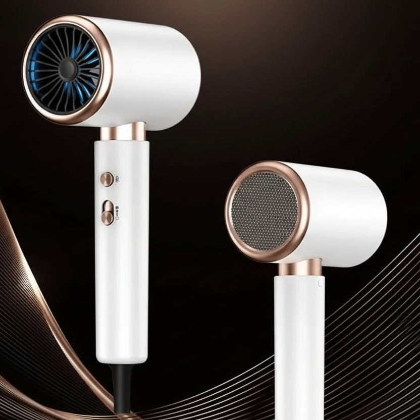 Asciugacapelli PowerGloss da 2400 W - Tecnologia agli ioni e design elegante per tutti i tipi di capelli
