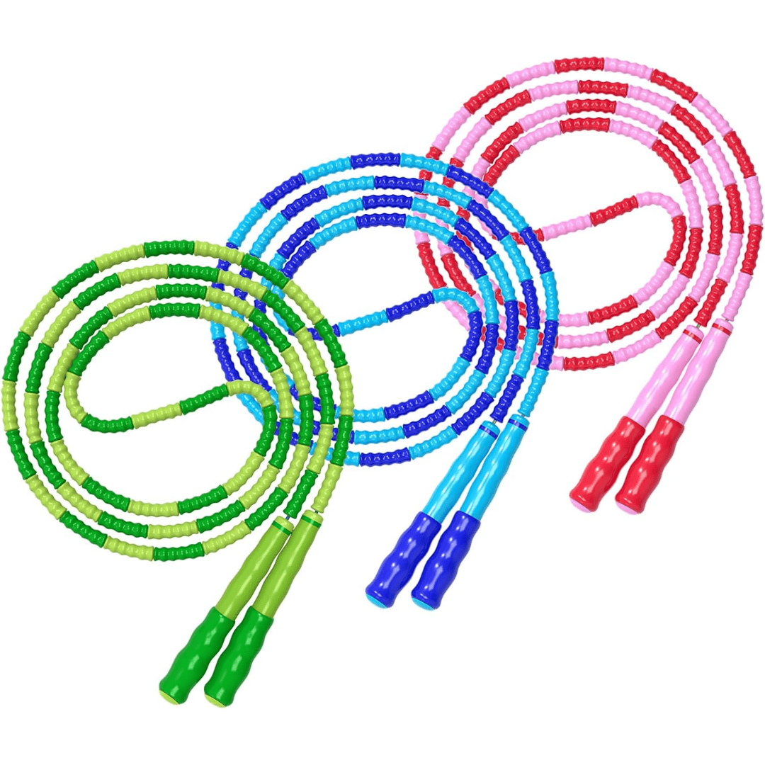 Flexirope - Corda da salto con perline regolabile per cardio e resistenza