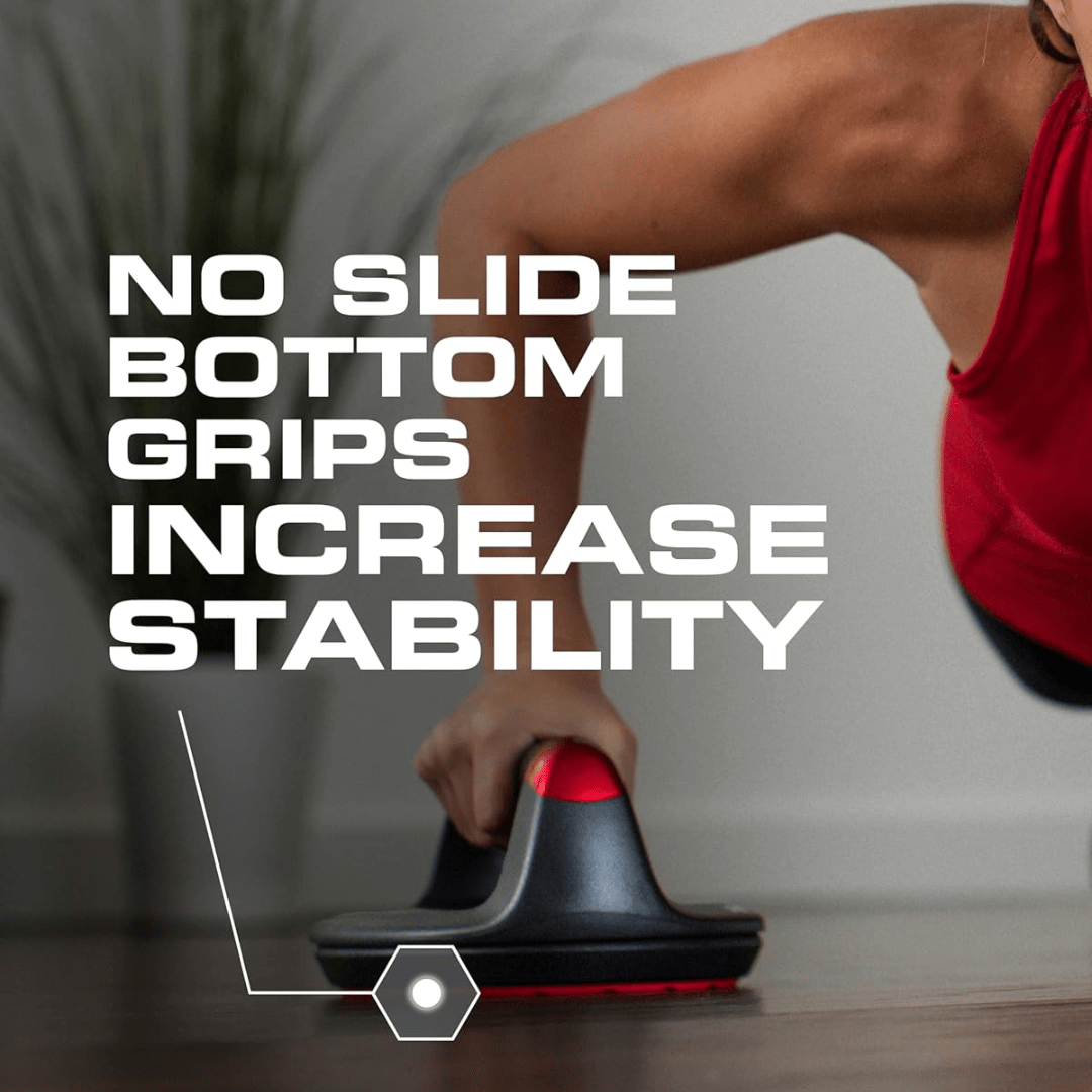 Spinfit Push-Up Grips - Impugnature rotanti per piegamenti per un allenamento efficace della parte superiore del corpo
