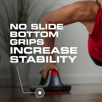 Spinfit Push-Up Grips - Impugnature rotanti per piegamenti per un allenamento efficace della parte superiore del corpo