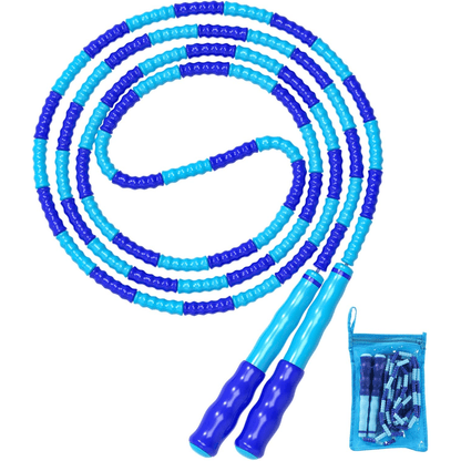 Flexirope - Corda da salto con perline regolabile per cardio e resistenza