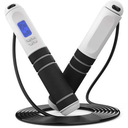 Speedfit - Corda da salto digitale con contatore di calorie e promemoria dell'obiettivo