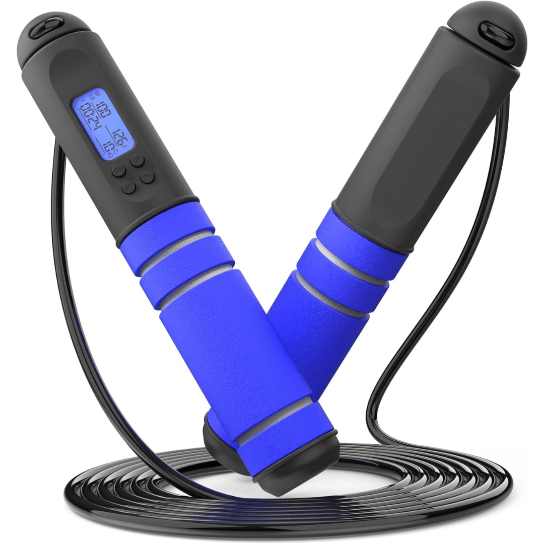 Speedfit - Corda da salto digitale con contatore di calorie e promemoria dell'obiettivo