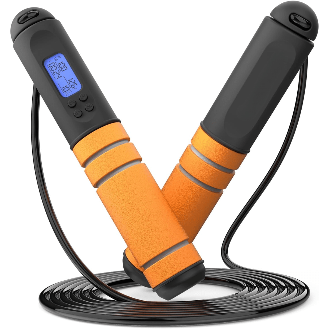 Speedfit - Corda da salto digitale con contatore di calorie e promemoria dell'obiettivo