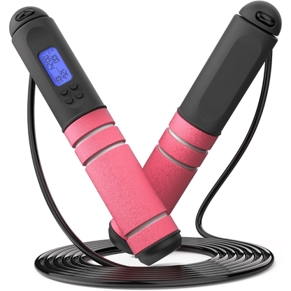 Speedfit - Corda da salto digitale con contatore di calorie e promemoria dell'obiettivo