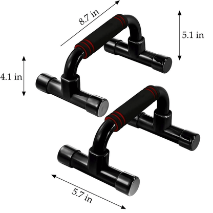 Pushmaster Barre per push-up - Maniglie ergonomiche per un allenamento rispettoso delle articolazioni