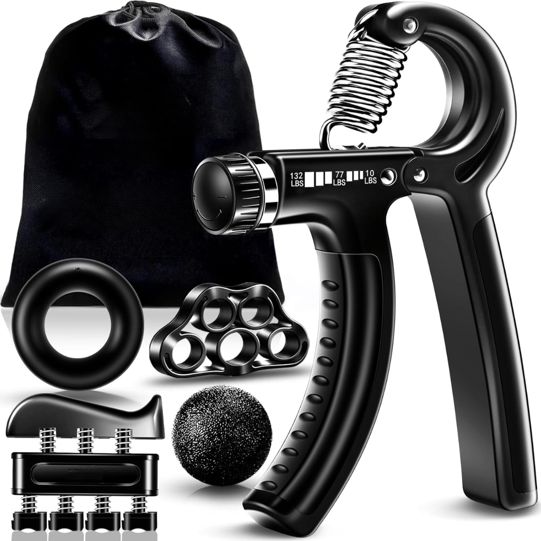 Gripmaster - Potenziatore manuale regolabile per l'allenamento mirato della forza di presa