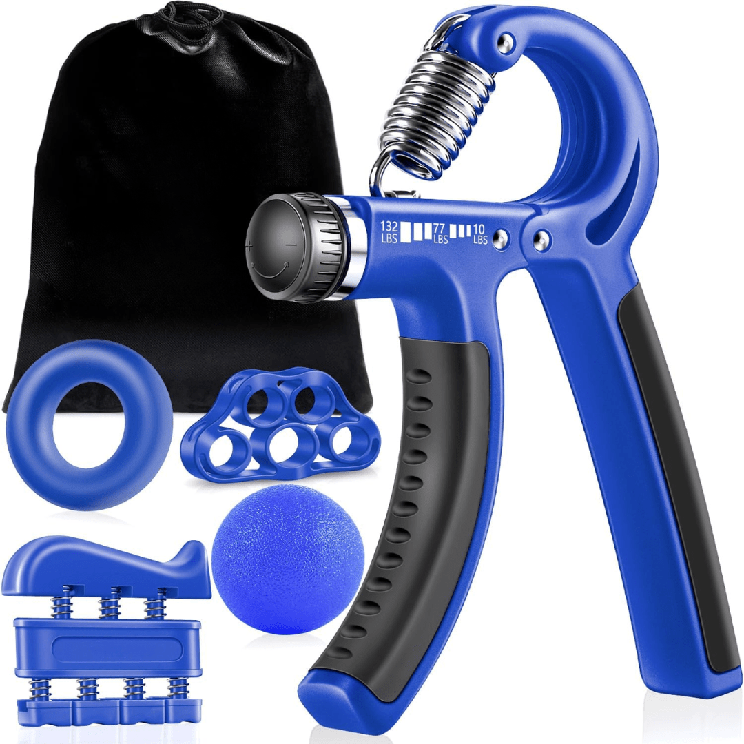 Gripmaster - Potenziatore manuale regolabile per l'allenamento mirato della forza di presa