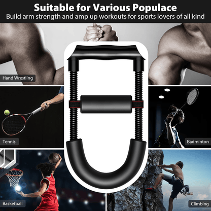 Gripmaster - trainer di presa regolabile per rafforzare la mano e l'avambraccio