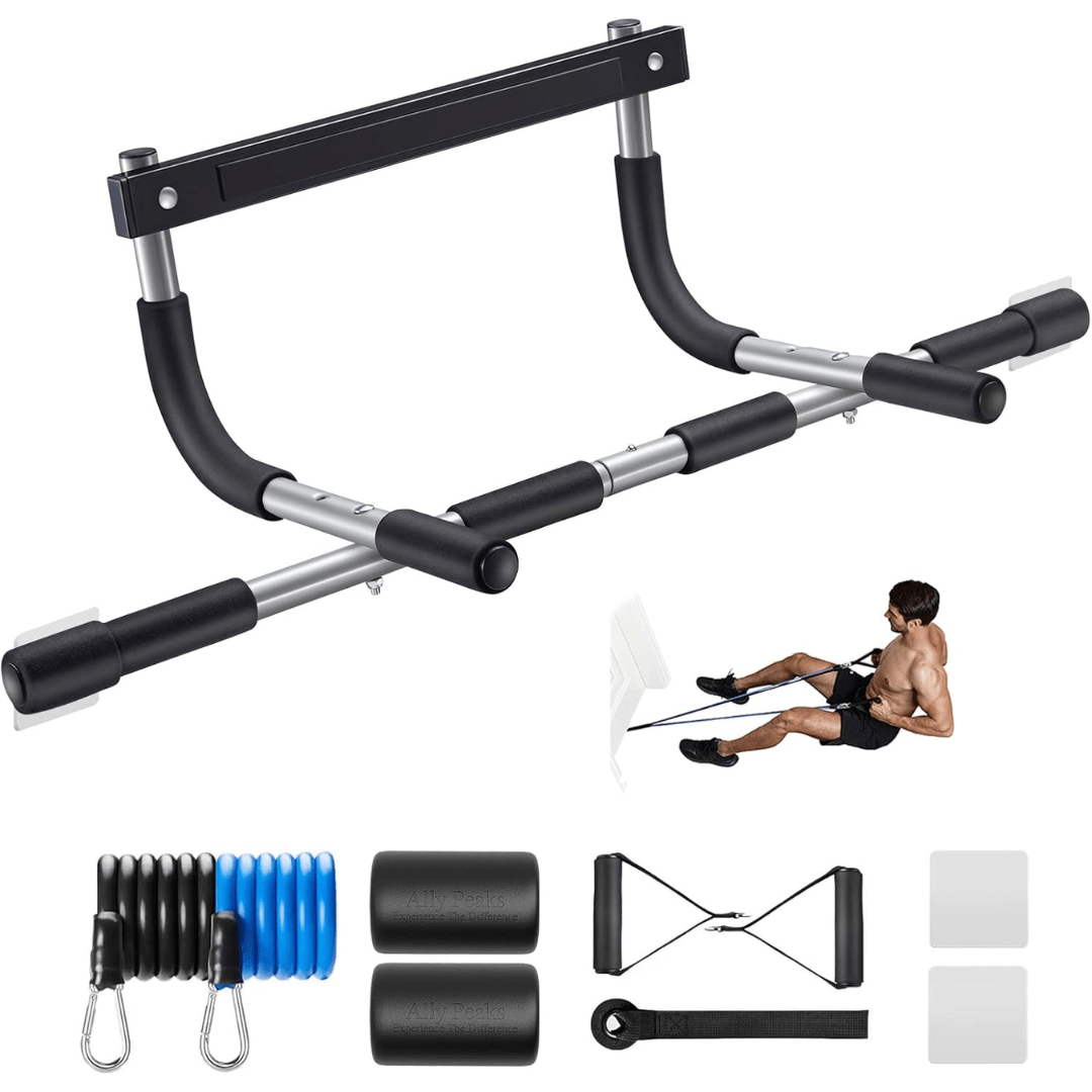 PowerGrip barra per trazioni - barra per trazioni in acciaio per cornici di porte con capacità di carico di 200 kg