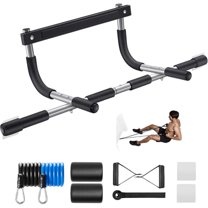 PowerGrip barra per trazioni - barra per trazioni in acciaio per cornici di porte con capacità di carico di 200 kg